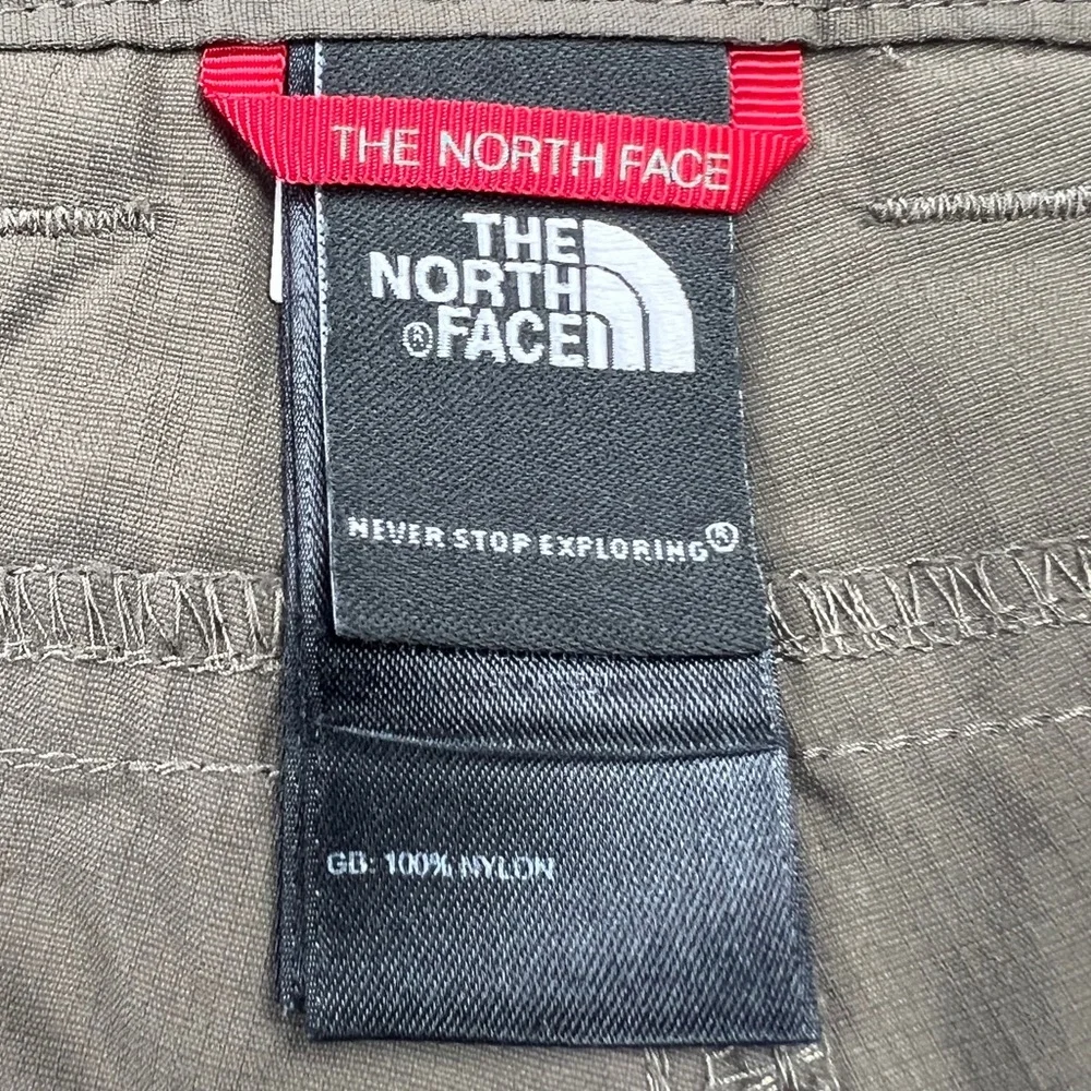 The North Face Shorts Women’s Size 6 Bermuda Nylon Brown Hiking Outdoor - Picture 8 of 14